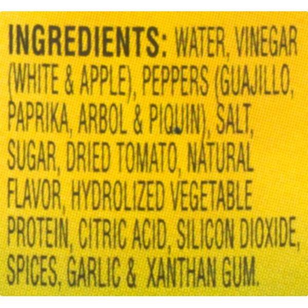 33 Cholula Hot Sauce Nutrition Label Labels Design Ideas 2020