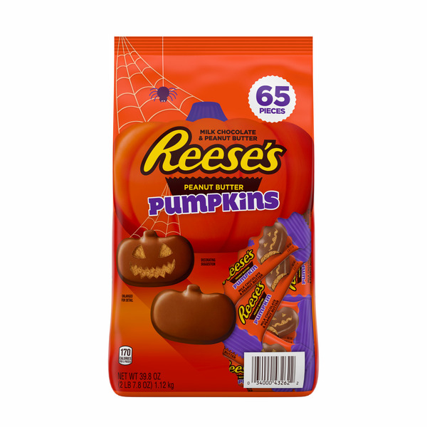 Costco Reese's Milk Chocolate Peanut Butter Creamy Halloween Pumpkins