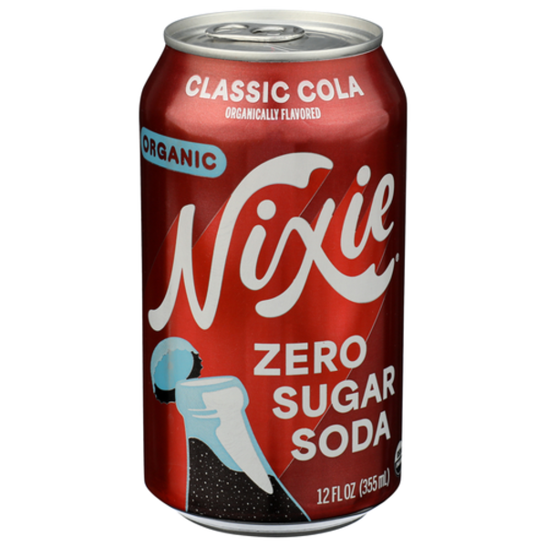 Nixie Sparkling Water Organic Classic Cola Zero Sugar Soda