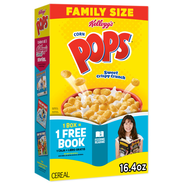 Kellogg's Corn Pops Family Size Breakfast Cereal
