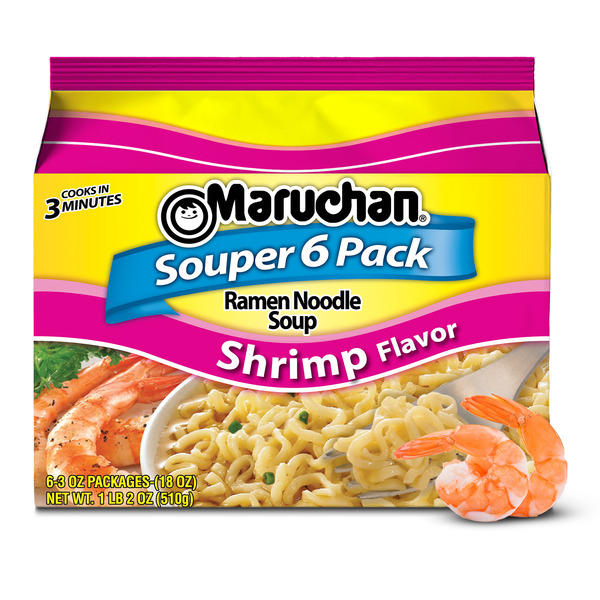 トップス maruchan Maruchan Souper Ramen Noodle Soup, Shrimp Same-Day Delivery or