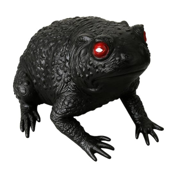 Ashland Black Toad Figurine