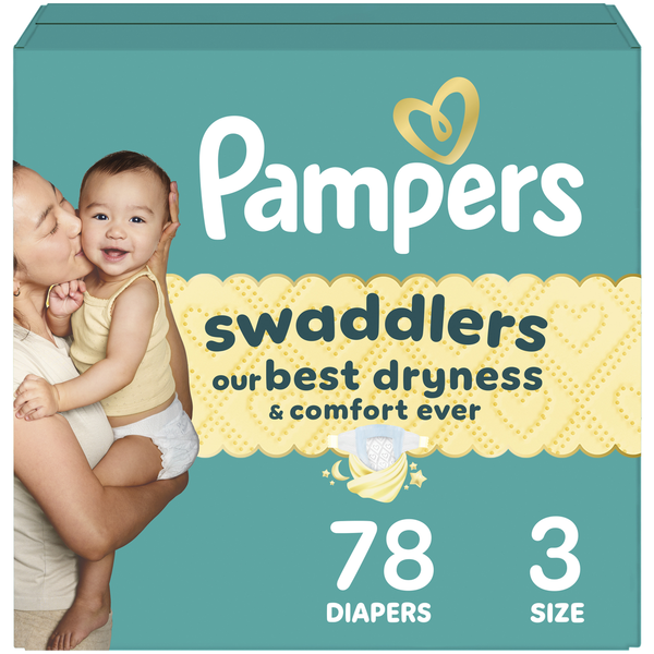 Pampers Swaddlers Diapers, Size 3 Same-Day Delivery or Pickup