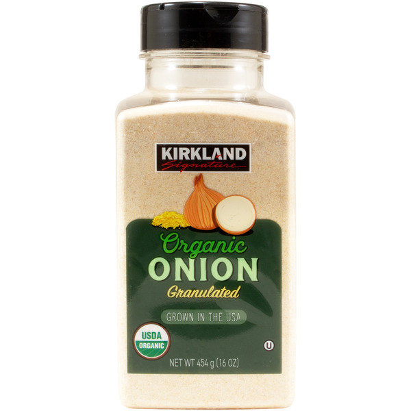 Costco Kirkland Signature Organic Granulated Onion SameDay Delivery or