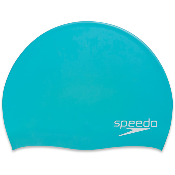 Speedo Elastomeric Silicone Cap, One Size - Aqua
