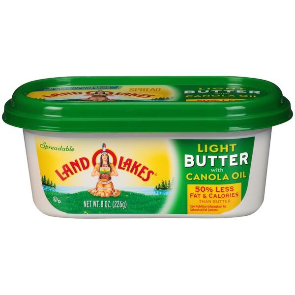 Land O Lakes® Spreadable Light W/Canola Oil Butter (8 oz) from Kroger