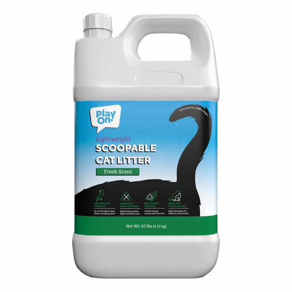 Play On Fresh Scent Scoopable Lightweight Cat Litter