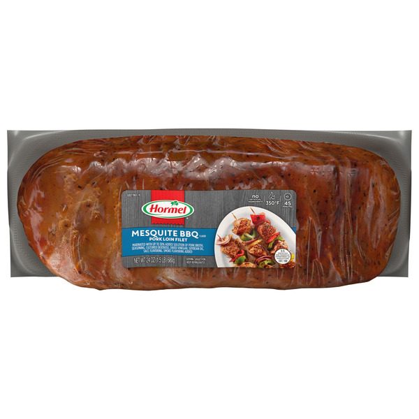 HORMEL ALWAYS TENDER Mesquite Barbecue Pork Loin Filet, 24 OZ