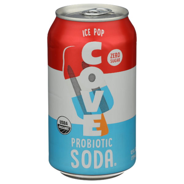 Cove Soda Organic Ice Pop Probiotic Soda