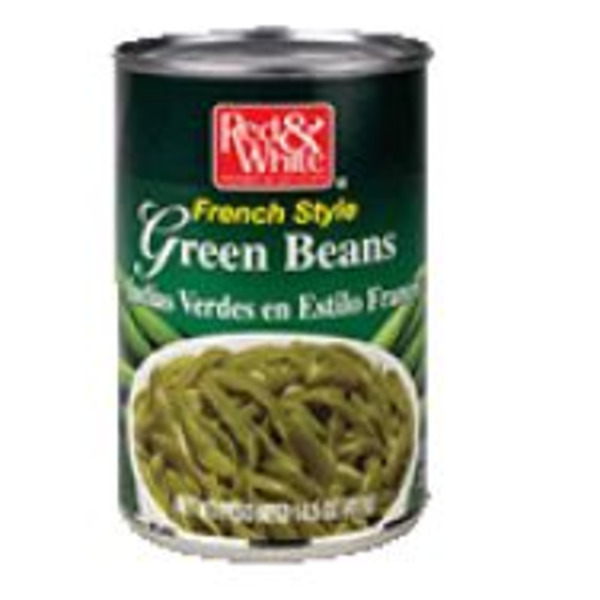 Red & White - Green Bean French - 15 Oz