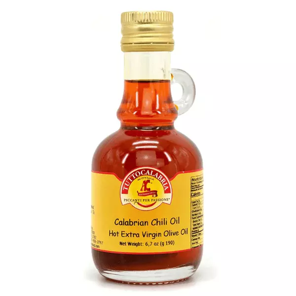 TuttoCalabria Hot Calabrian Chili Extra Virgin Olive Oil