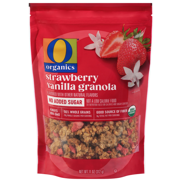 O Organics Strawberry Vanilla Granola