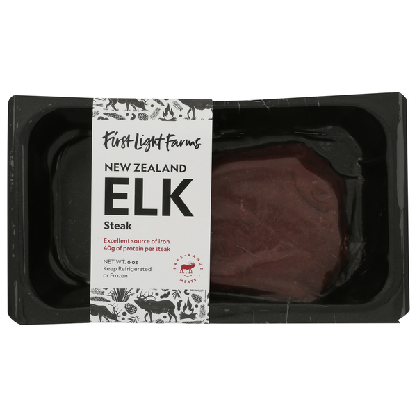 First Light Farms New Zealand Elk Steak