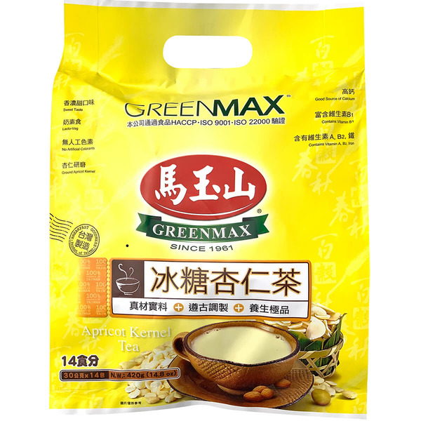 Greenmax Apricot Kernel Tea in Sc Bag