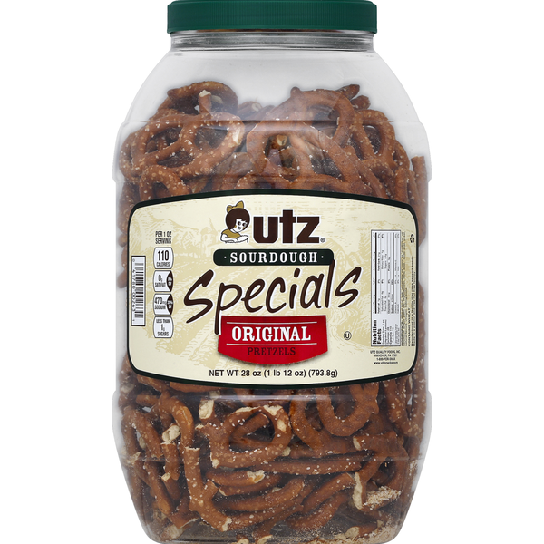 Utz Pretzels, Sourdough, Original (28 oz) Instacart