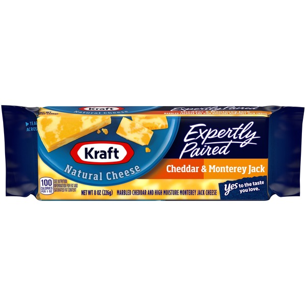 Kraft Cheddar & Monterey Jack Natural Cheese (8 oz) from Safeway