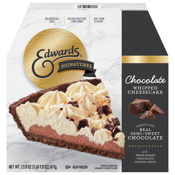 Edwards Frozen Chocolate Whipped Cheesecake Same-Day Delivery or