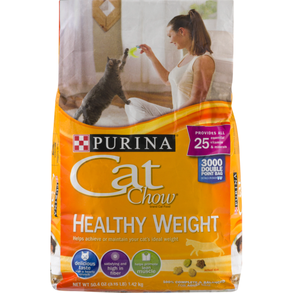 purina cat chow healthy weight dry cat food