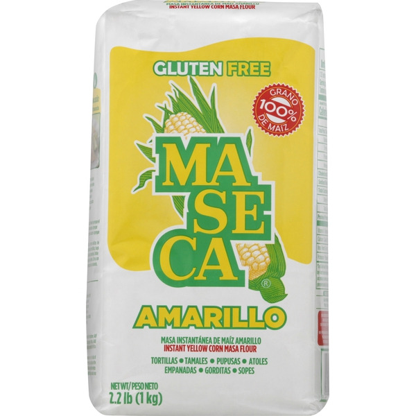MASECA Amarillo Instant Yellow Corn Masa Flour Same-Day Delivery
