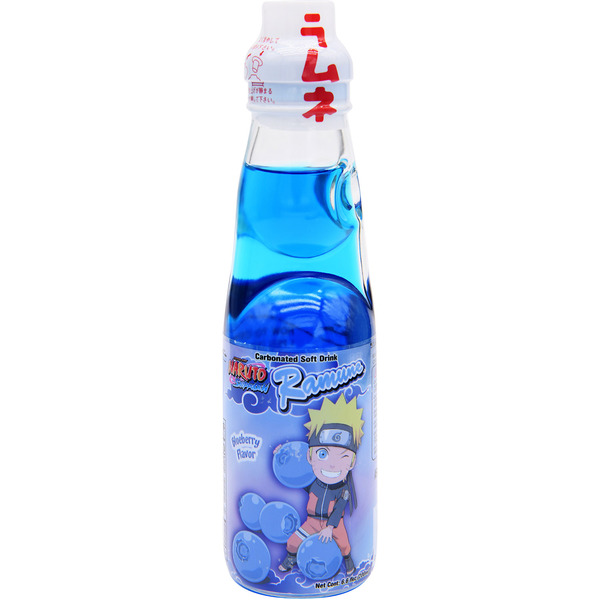 Hata Ramune Naruto Blueberry-Flavor Soda