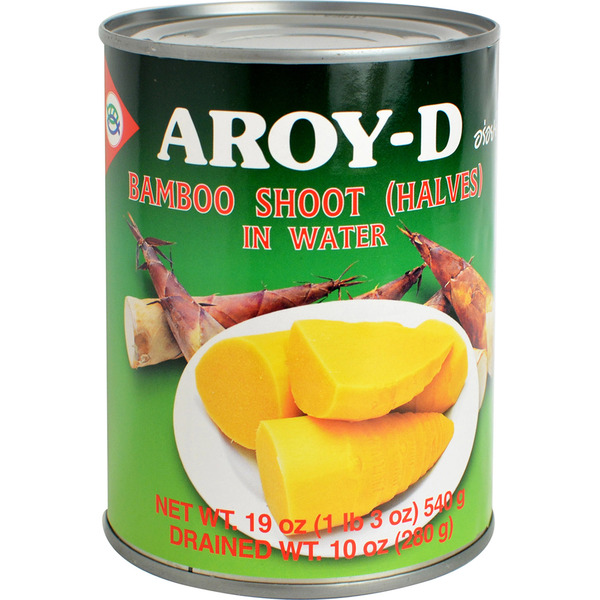 Aroy-D Bamboo Shoot Halves in Water