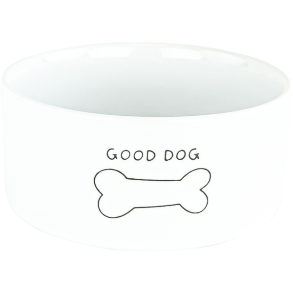 Play On Ceramic Good Dog Bowl