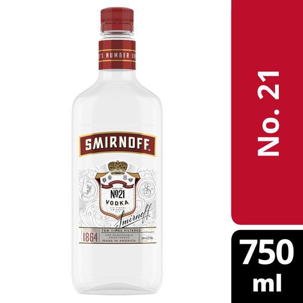 Smirnoff No. 21 80 Proof Vodka Same-Day Delivery or Pickup | Save Mart