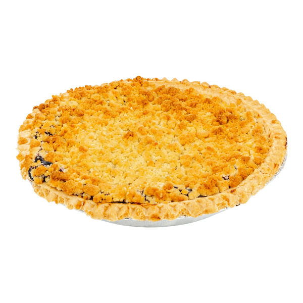 Blueberry Cheese Crisp Pie