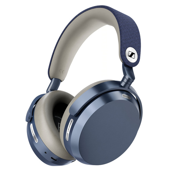 Sennheiser MOMENTUM 5 Wireless Bluetooth Adaptive Noise-Canceling Over-the-Ear Headphones - Denim