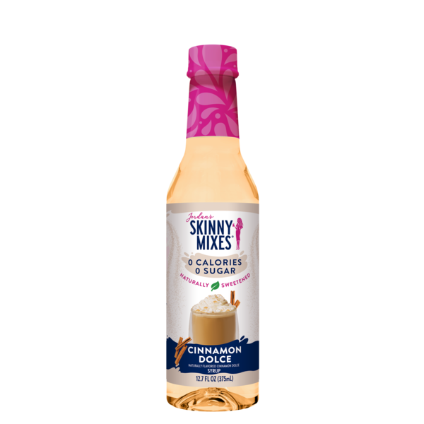 Jordan's Skinny Mixes Cinnamon Dolce Coffee Syrup, Naturally