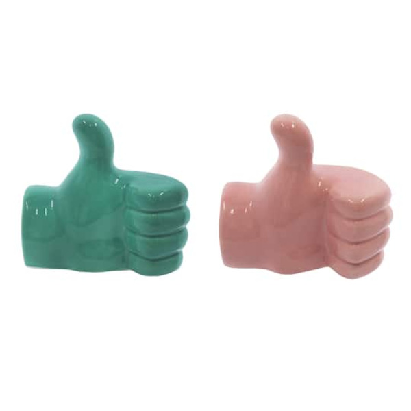Ashland Thumbs Up Ceramic Tabletop Decor