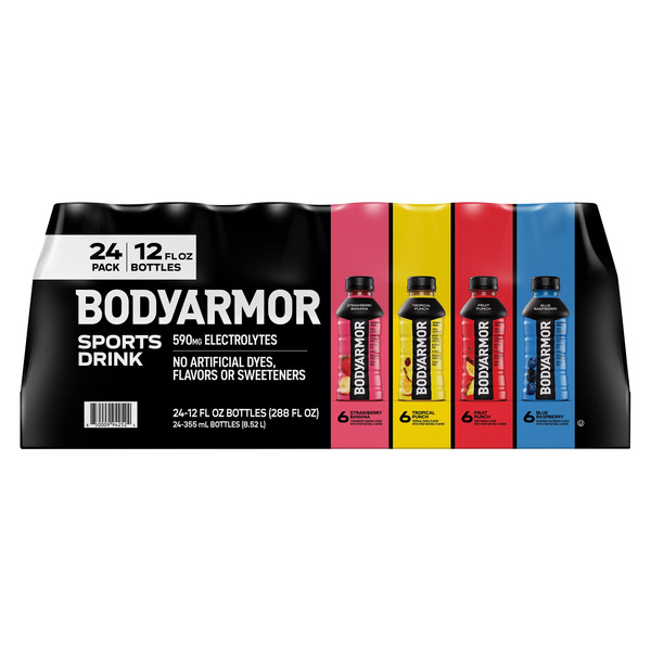 Bodyarmor Variety Pack, 12 fl. oz, 24-count