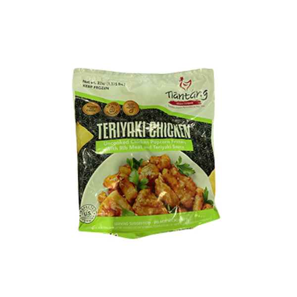 Tiantang Teriyaki Uncooked Chicken Popcorn Fritters With Rib Meat And Teriyaki Sauce Chicken