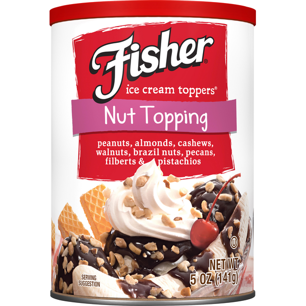 Fisher Nut Topping