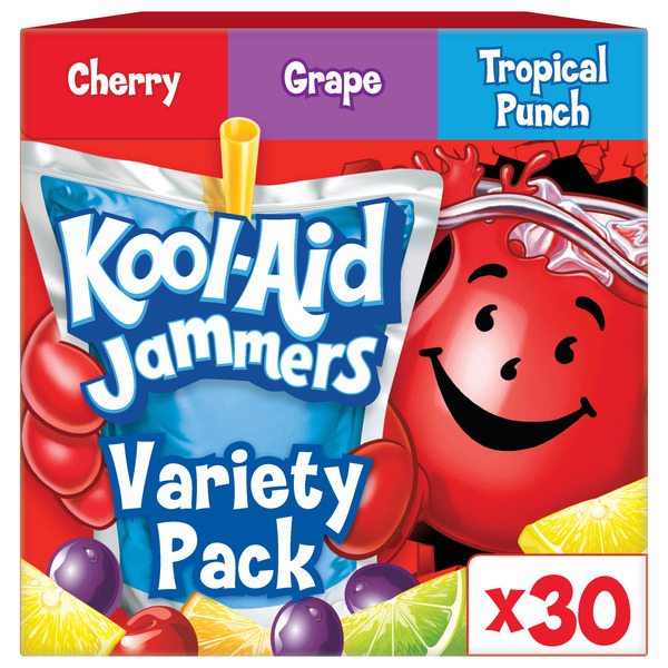 Cページ　6cg Kool-Aid Jammers Tropical Punch, Grape & Cherry Flavored Kids 0