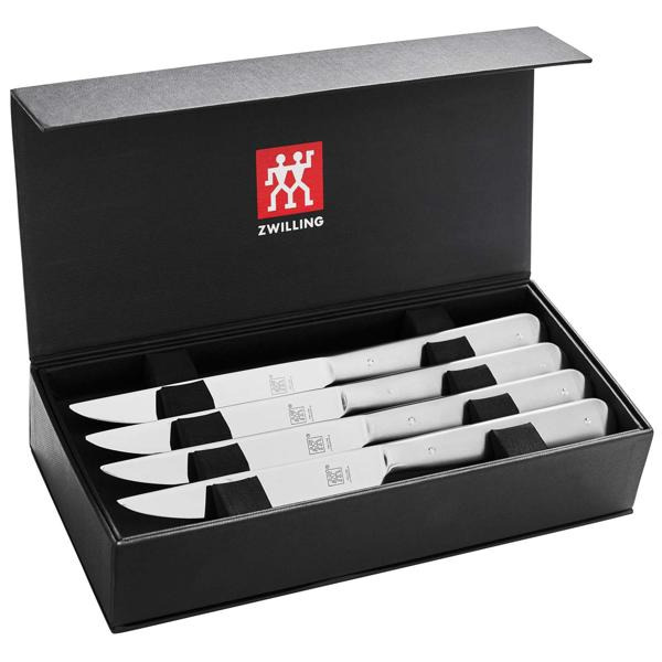 Staub Porterhouse Stainless Steel 8-pc Steak Knife Set With Black Presentation Case