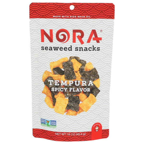 Nora Snacks Spicy Tempura Seaweed Snacks Same-Day Delivery or