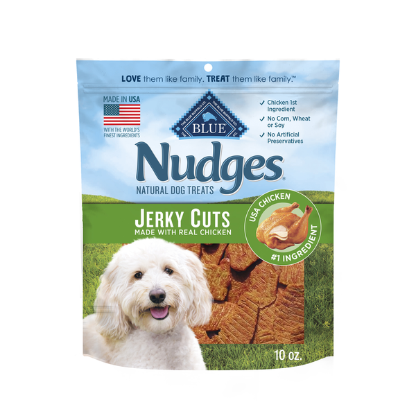 Blue Buffalo Nudges Jerky Cuts Natural Dog Treats, Chicken