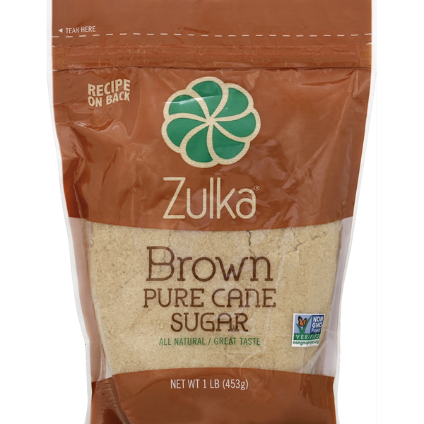 Zulka Sugar, Pure Cane, Brown Same-Day Delivery or Pickup