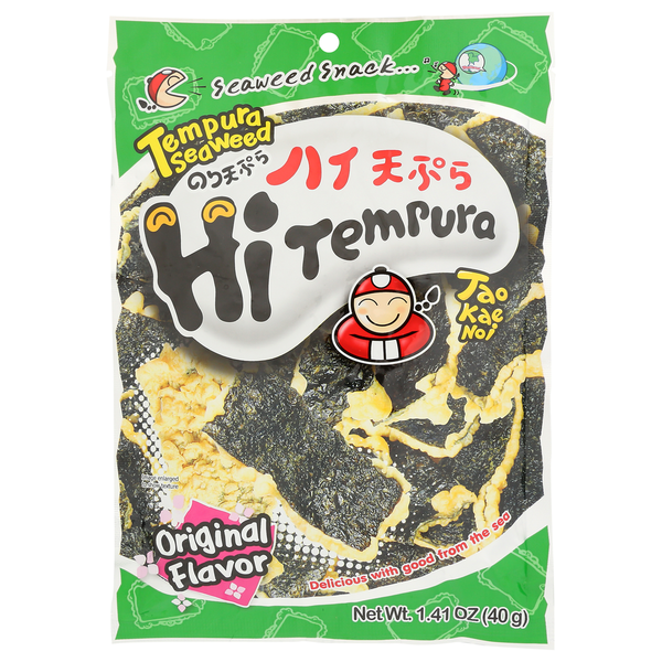Tao Kae Noi Original Flavor Hi Tempura Seaweed Chips Same-Day