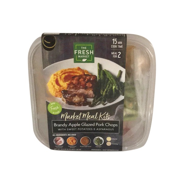 The Fresh Market Brandy Apple Pork Market Meal Kit (38 oz) Instacart