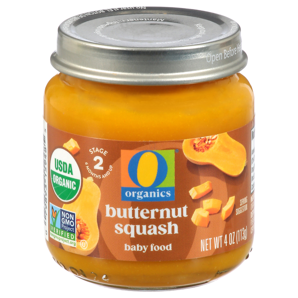 O Organics Butternut Squash Stage 2 Baby Food