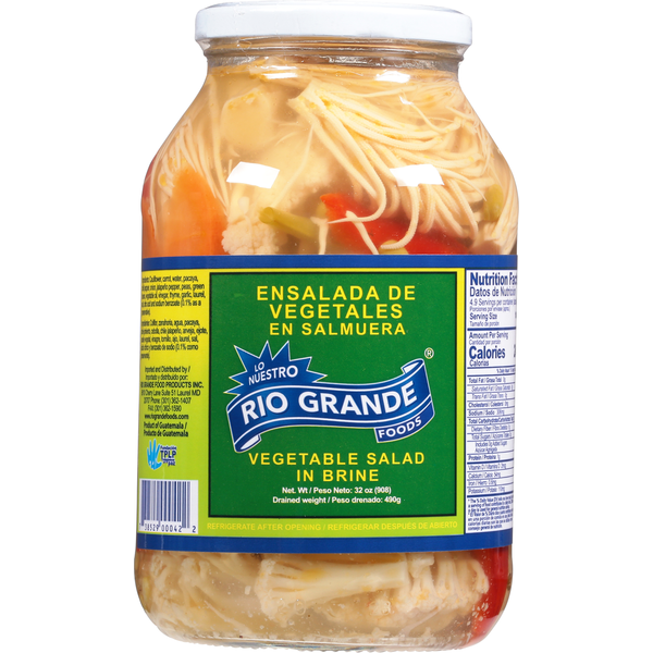 Rio Grande Vegetable Salad in Brine