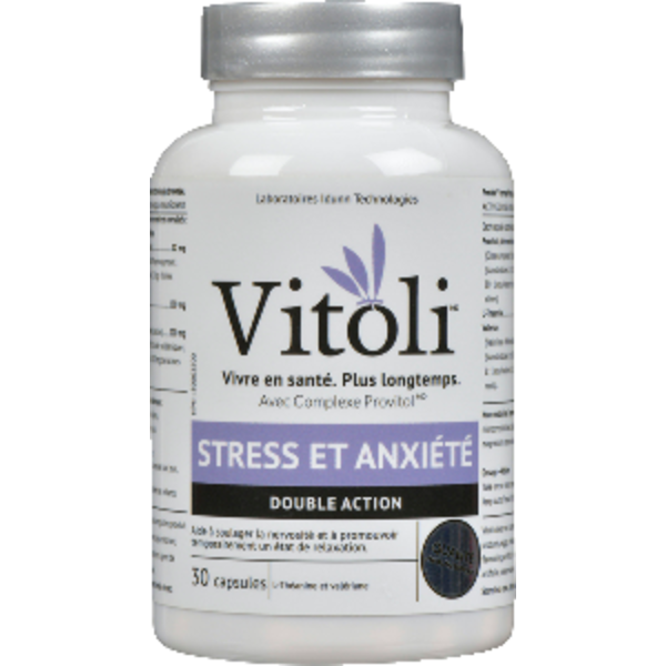 Vitoli Stress & Anxiety Double Action Capsules Same-Day Delivery | Rexall