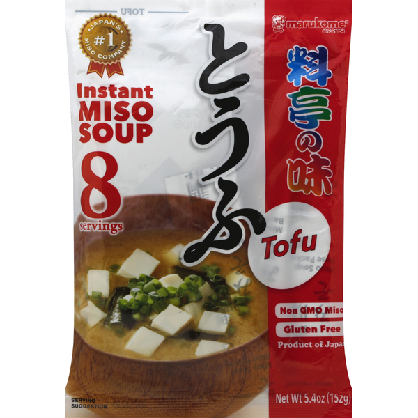 Marukome Miso Soup, Instant, Tofu Same-Day Delivery | HMart