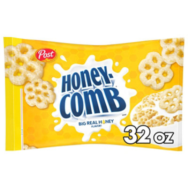 Post Honeycomb® Cereal, Made with Real Honey, Kosher, 32 Oz Bag