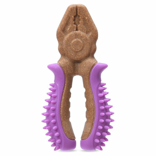 Arm & Hammer Hammer Wood Mix Pliers Dog Toy