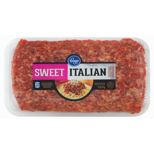 Kroger Kroger Sweet Italian Ground Sausage SameDay Delivery or Pickup