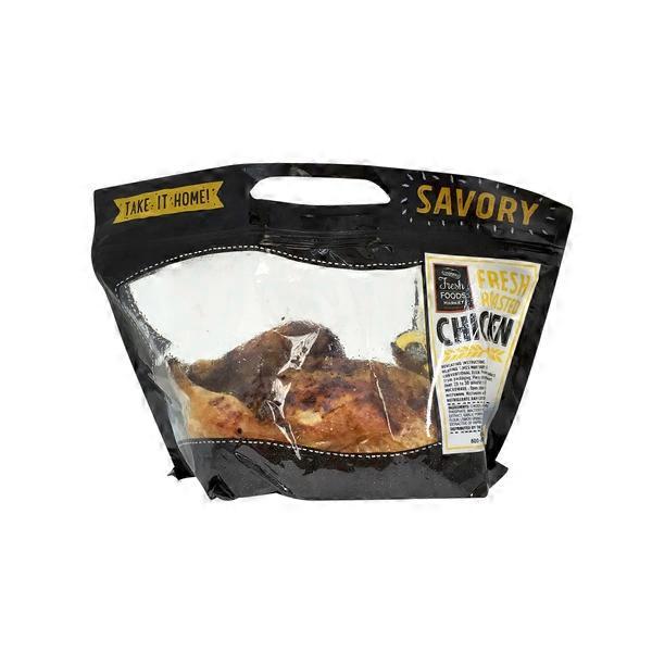 Quality Signature Savory Whole Roasted Rotisserie Chicken (each) from