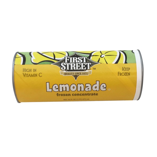 First Street Lemonade Frozen Concentrated (16 oz) Instacart